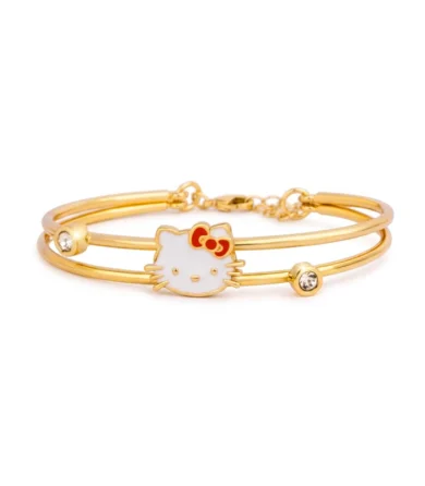 Pulsera Hello Kitty B140 Dorado