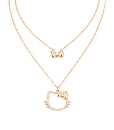 Collar Hello Kitty B142 Dorado