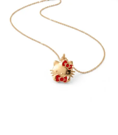 Collar Hello Kitty B150 Dorado