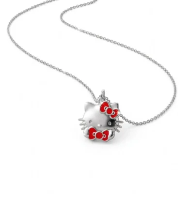 Collar Hello Kitty B150 Plateado