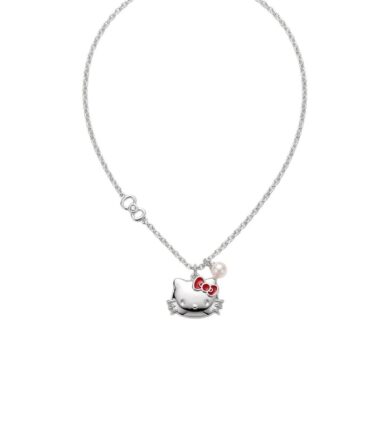 Collar Hello Kitty B154 Plateado